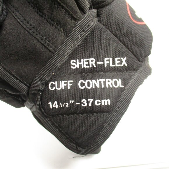 SHER-WOOD Bear Grip Sher-Flex SP-9930 Hockey Gloves Black White Sher-Flex14 1/2" - Picture 7 of 7